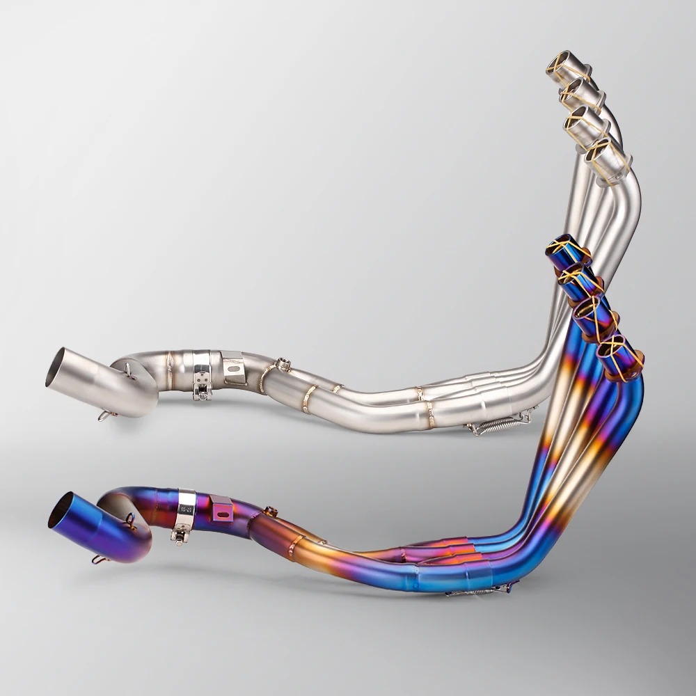CBR650F CB650R Elbow Motorcycle Exhaust Muffler System Front Link Pipe Slip-On 51MM Muffler New Condition